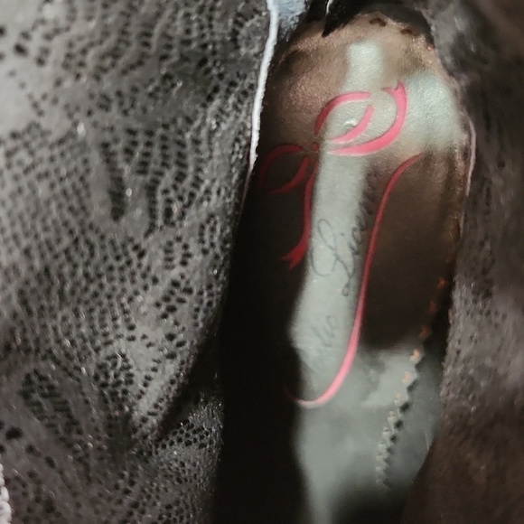 Poetic License Top that boots black women's size 39.5 EUC - Picture 6 of 9